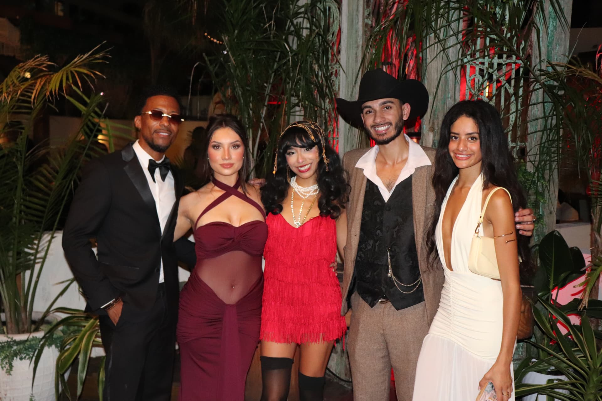 Guests gathered together at Highline’s Old Money evening